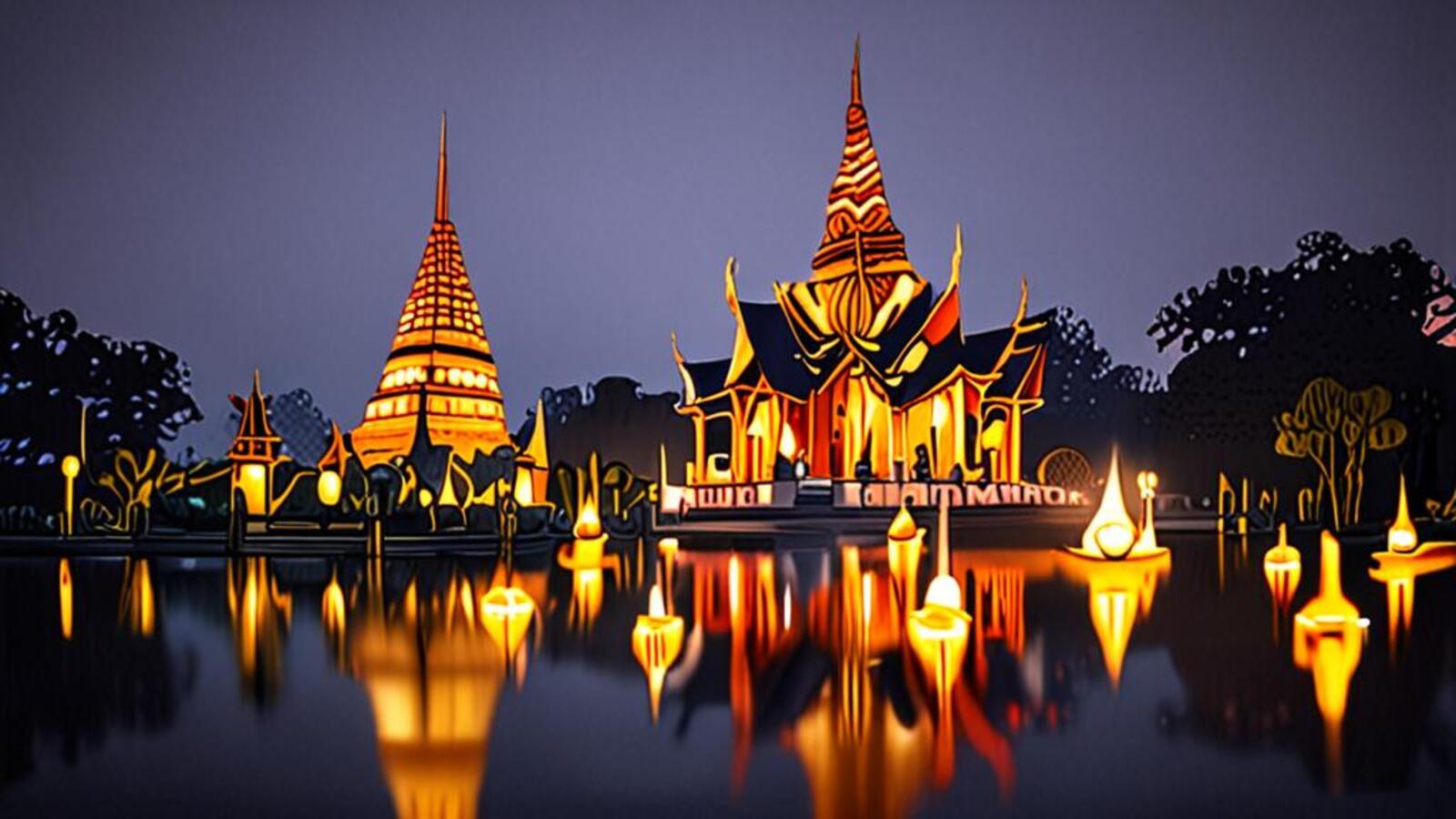 เทศกาลอาสาหัคคะ วันแห่งการบูชาพระพุทธศาสนา ณ กรุงเทพฯ