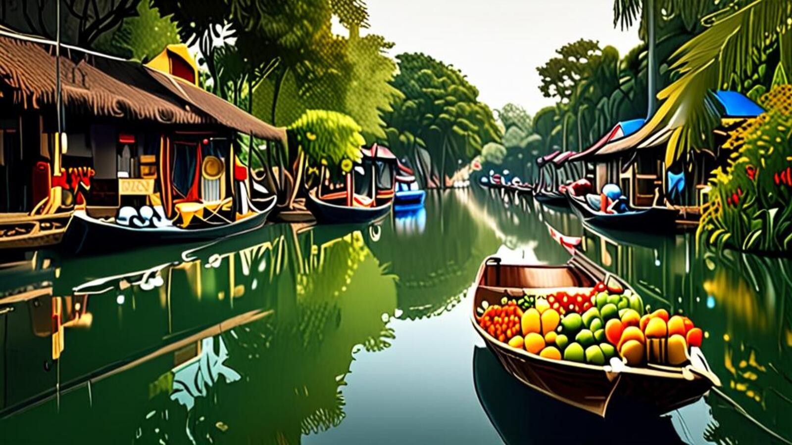 ตลาดน้ำกรุงเทพหน้าฝน 2026: ที่เที่ยวไหนดี ชมวิวสวย เดินเล่นได้แม้ฝนตก